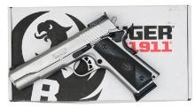 RUGER STAINLESS TARGET MODEL SR1911-AS SEMI-AUTO