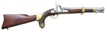 US MODEL 1855 SPRINGFIELD PISTOL CARBINE WITH