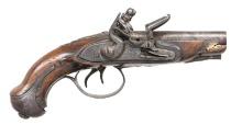 SMALL SIZE 8" OVERALL DOUBLE FLINTLOCK POCKET