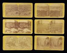 W.H. ILLINGSWORTH STEREO VIEWS OF CUSTER’S BLACK