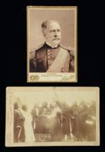 PHOTOGRAPHS OF GENERAL NELSON MILES AND 10 CHIEFS