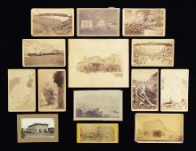 GROUP OF 14 19TH CENTURY COLORADO PHOTOGRAPHS.