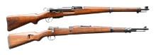 LOT OF TWO MILITARY SURPLUS BOLT ACTION RIFLES.