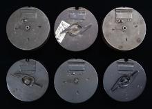 ASSORTMENT OF 6 THOMPSON SMG DRUMS.