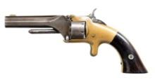 EARLY SMITH & WESSON NO. 1, 1ST ISSUE REVOLVER.