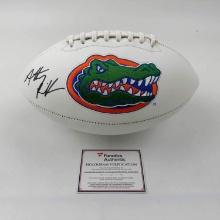Autographed/Signed Anthony Richardson Florida Gators Full Size White Panel Football Fanatics COA
