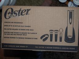 Oster 4-in-1 cordless wine opener kit