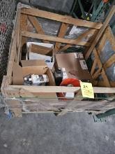 Crate Of Misc. Bonnet Cleaning Supplies