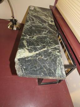 Small Marble-Top Shelf