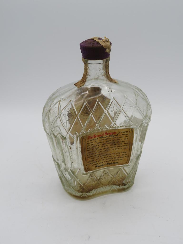 Seagram's Crown Royal Bottle