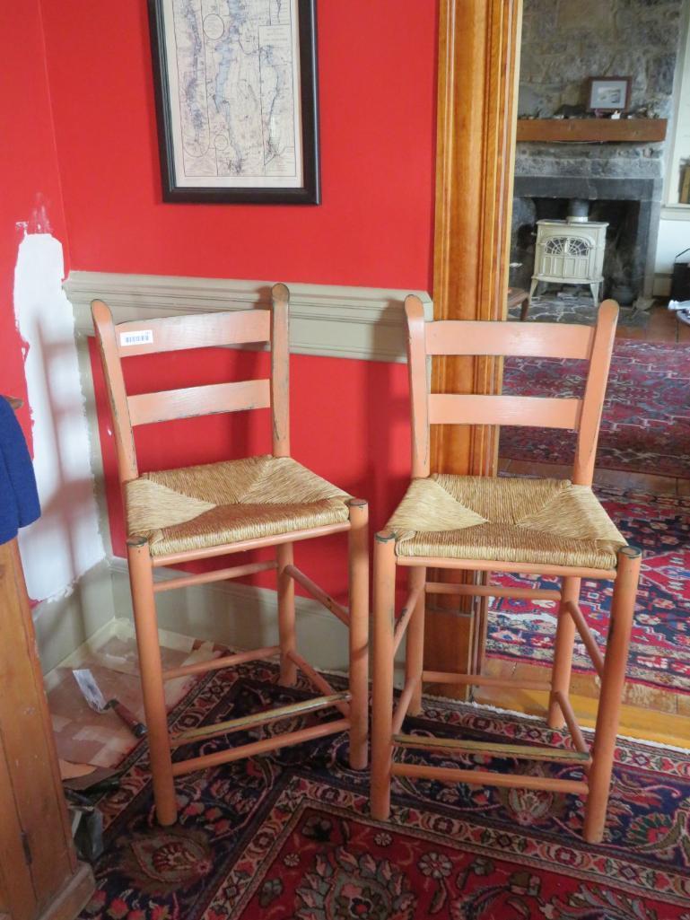(2) Kitchen Counter Chairs
