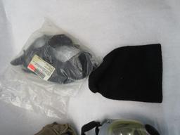Chemical Protective Suit, Respirator, Mask Liners & Vintage Gas Mask