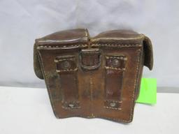 Leather Magazine Pouch