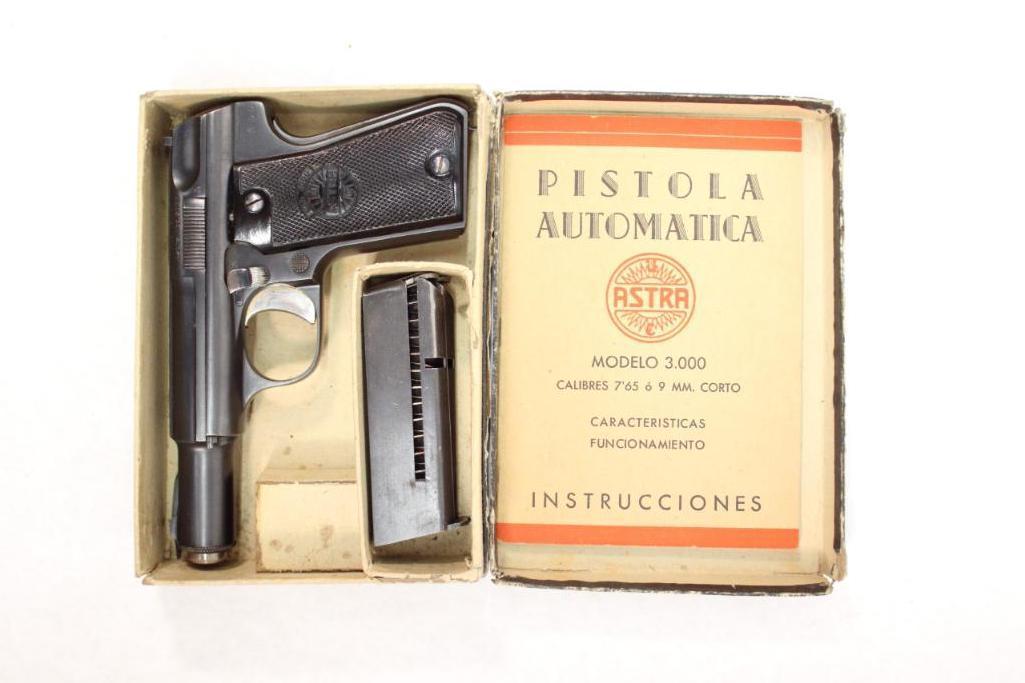 Astra Model 3000 Semi-Automatic Pistol