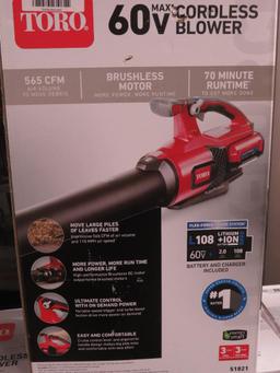 Toro 60v Cordless Blower