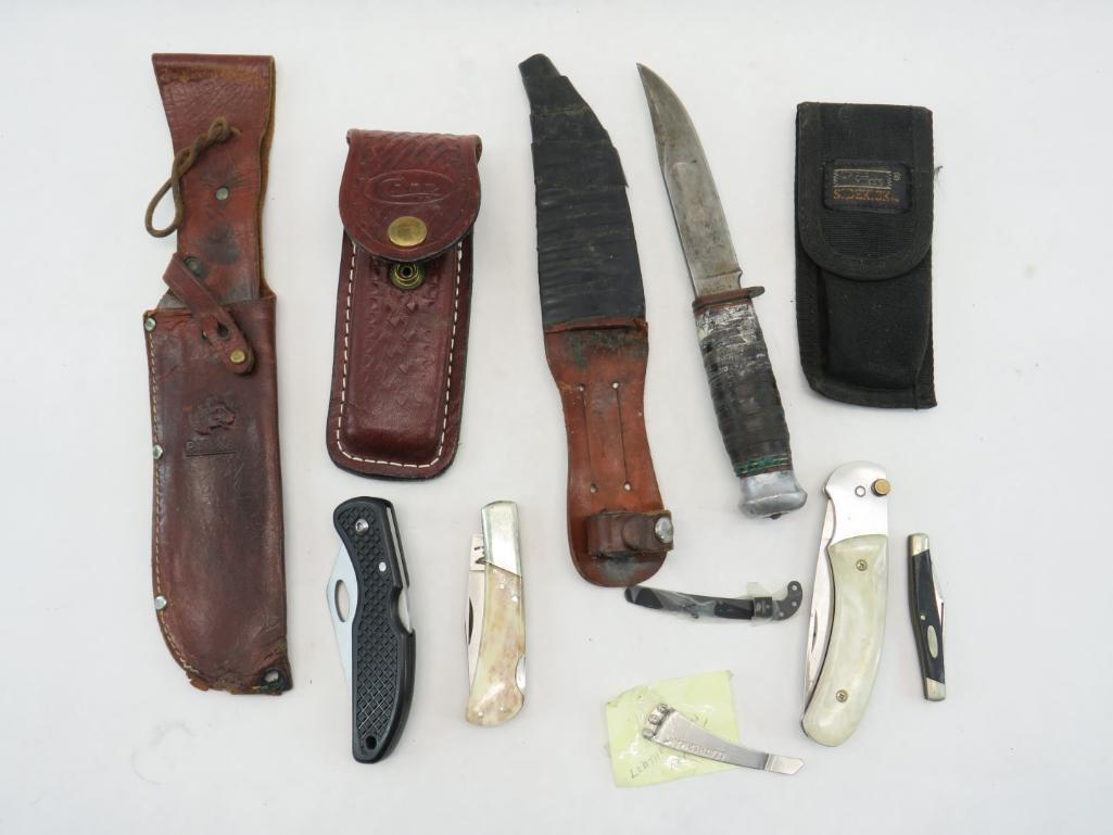 Assorted Knife and Sheaths