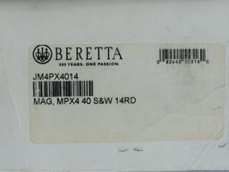 (2) Beretta MPX4 14 Round .40 S&W Magazines