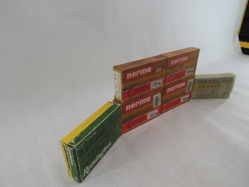 (81) 7.65mm Argentine Cartridges