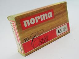 Box of Norma 6.5 Jap Brass