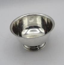 B & M Sterling Silver Paul Revere Footed Bowl