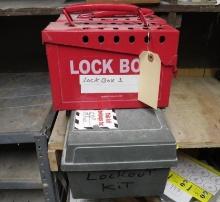 Lockout Kit & 2 Lock Boxes