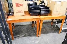 38IN.X30IN. DISPLAY TABLES