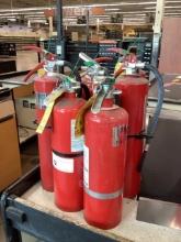 ASSORTED FIRE EXTINGUISHERS