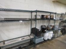 3 - 18X60 GREEN METRO RACKS - ONE LOT