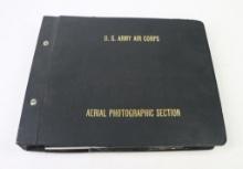 US Army Air Corps WWII Aerial Photo Album