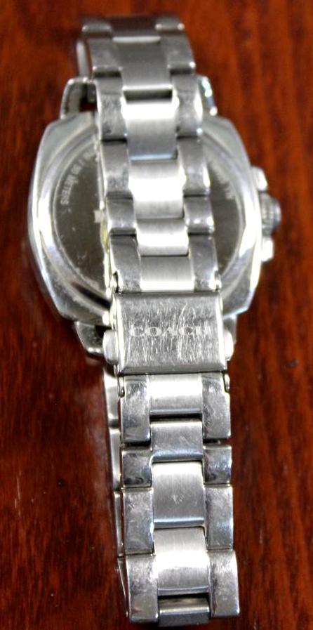 Stainless Steel Coach Man's Watch