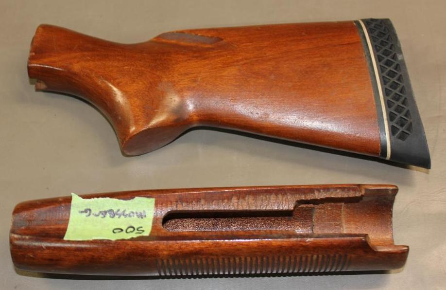 Jr. Mossberg 500 12 Gauge Stock and Mixed Handgun Grips