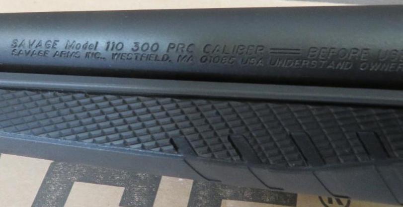 Savage Arms 110 LRH Long Range Precision, 300 PRC, Rifle, SN# N945892