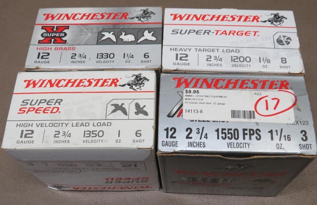 Winchester 12 Gauge Shotgun Ammunition Assortment