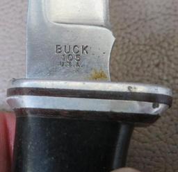 Buck 105 Sheath Knife