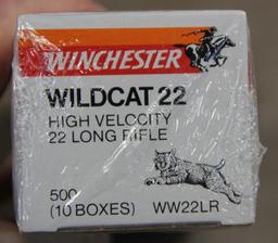 500 Rounds Winchester Wildcat 22