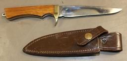 Rare Smith and Wesson 6050 Fisherman Knife in Sheath
