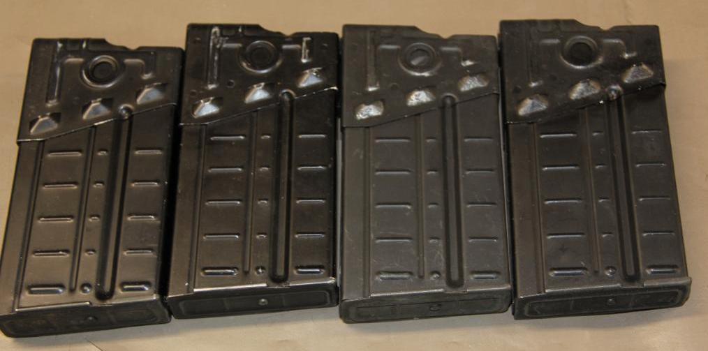 Four H&K 91 CETME G3 Magazines 20 Round Capacity **NO CO SALES**