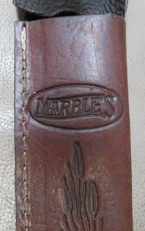 Marbles Stag Handled Sheath Knife