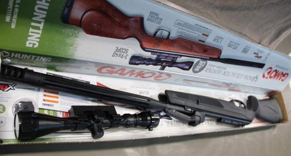 Gamo Model RFB Swarm Maxxim Airgun With 22 Scope in Refurbished Condition