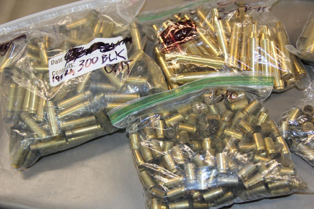 Nearly 14 lbs. of Fired Brass for Reloading