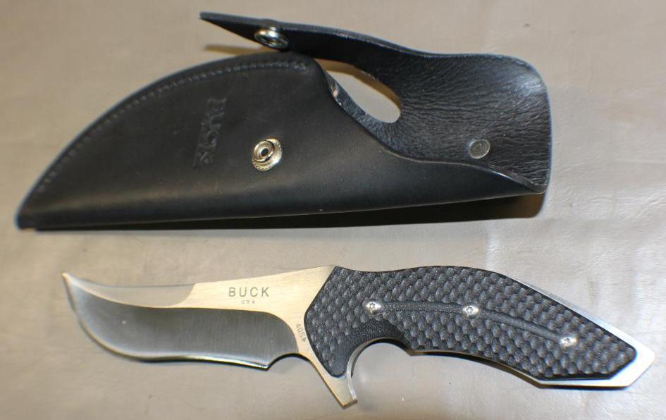 Incredible Strider Buck Collaboration Sheath Knife