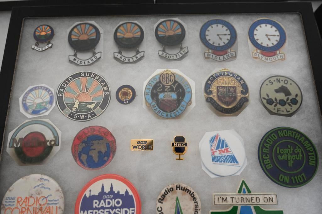 Radio Advertising Collector Pins