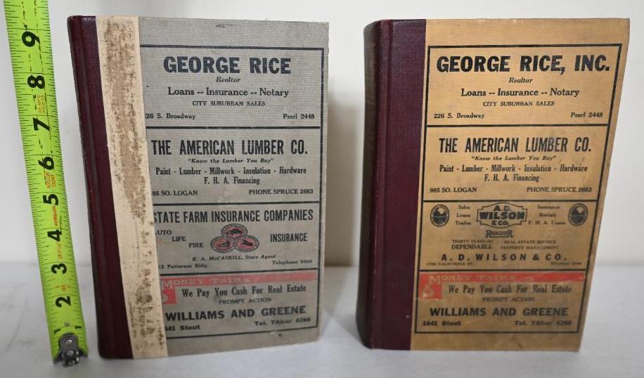 1947 & 1948 Denver Householders Directories