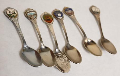 Wooden Spoon Display with Spoons