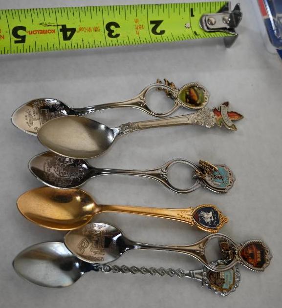 Wooden Spoon Display with Spoons
