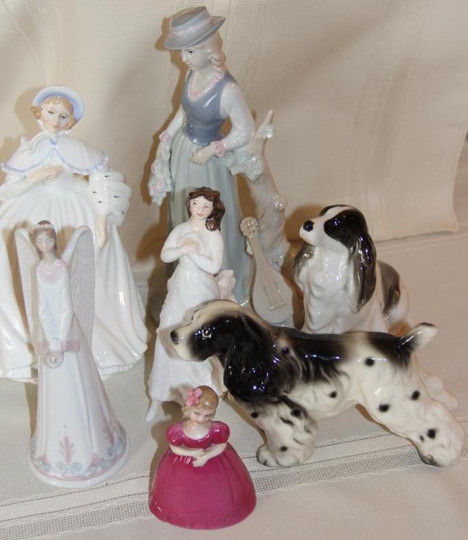 7 Porcelain Figures