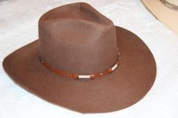 Pair of Wrangler Western Hats