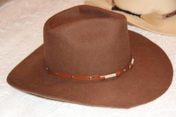 Pair of Wrangler Western Hats