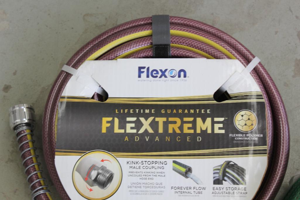 Flexon Flextreme 50' Hose and Expert Gardener 100' Medium Duty Hose
