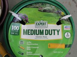 Flexon Flextreme 50' Hose and Expert Gardener 100' Medium Duty Hose